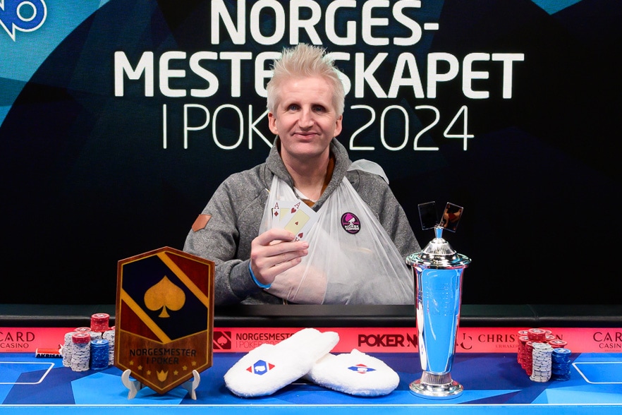 Norgesmester i poker 2024 Seniors Andreas Høivold