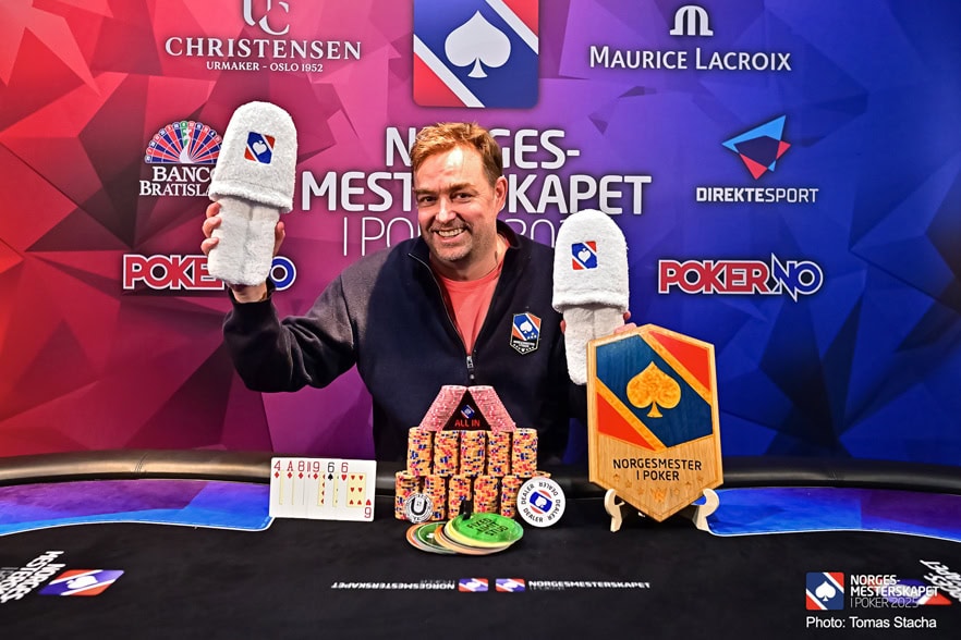 NM i Poker 2025 NM Event 2 8-game Torstein Iversen Photo by Tomas Stacha