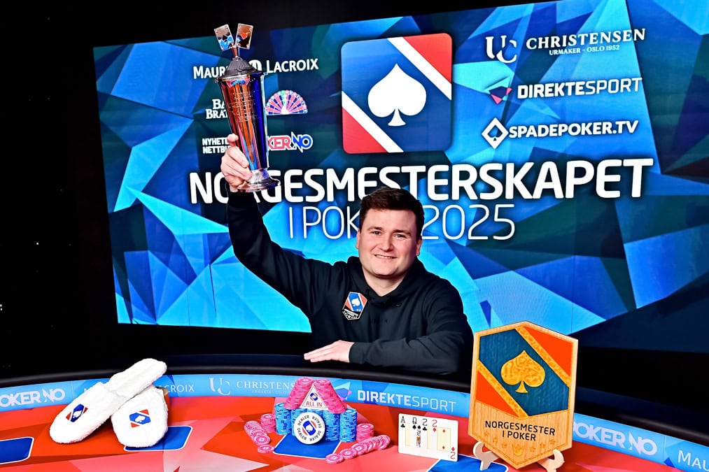 NM i Poker 2025 Event 3 Robert Kaggerud Photo by Tomas Stacha