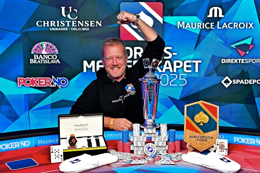 NM i Poker 2025 Event 8 NLHE Main Even vinner Espen Hagen