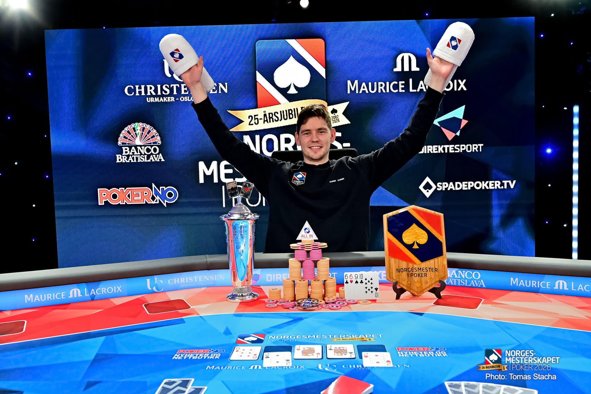 NM i Poker 2026 NM5 – PLO – Day 2, Oscar Bilstad, Photo by Tomas Stacha