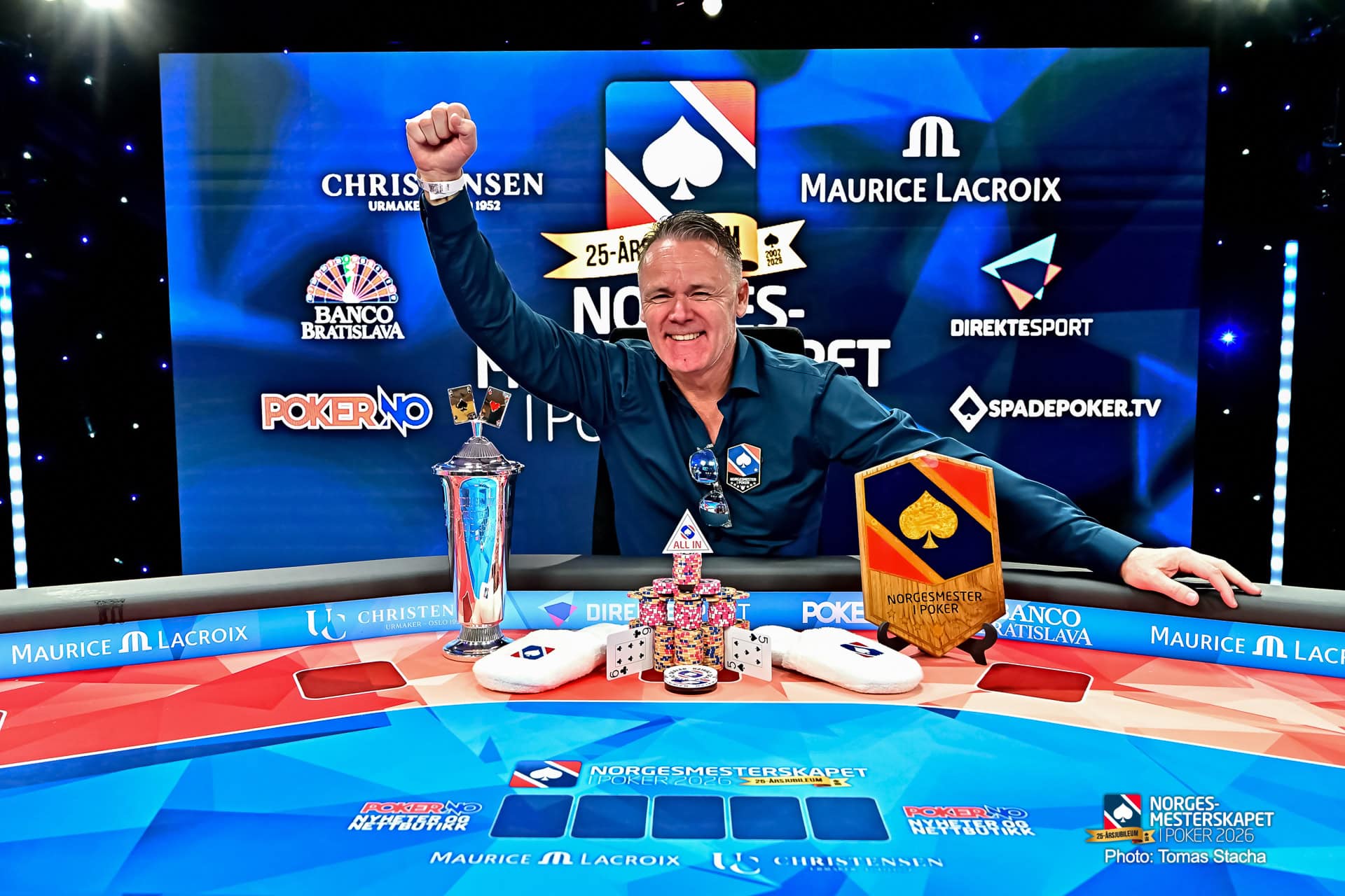 NM i Poker 2026 NM6 - Fixed Limit, Thomas André Berg, Photo by Tomas Stacha