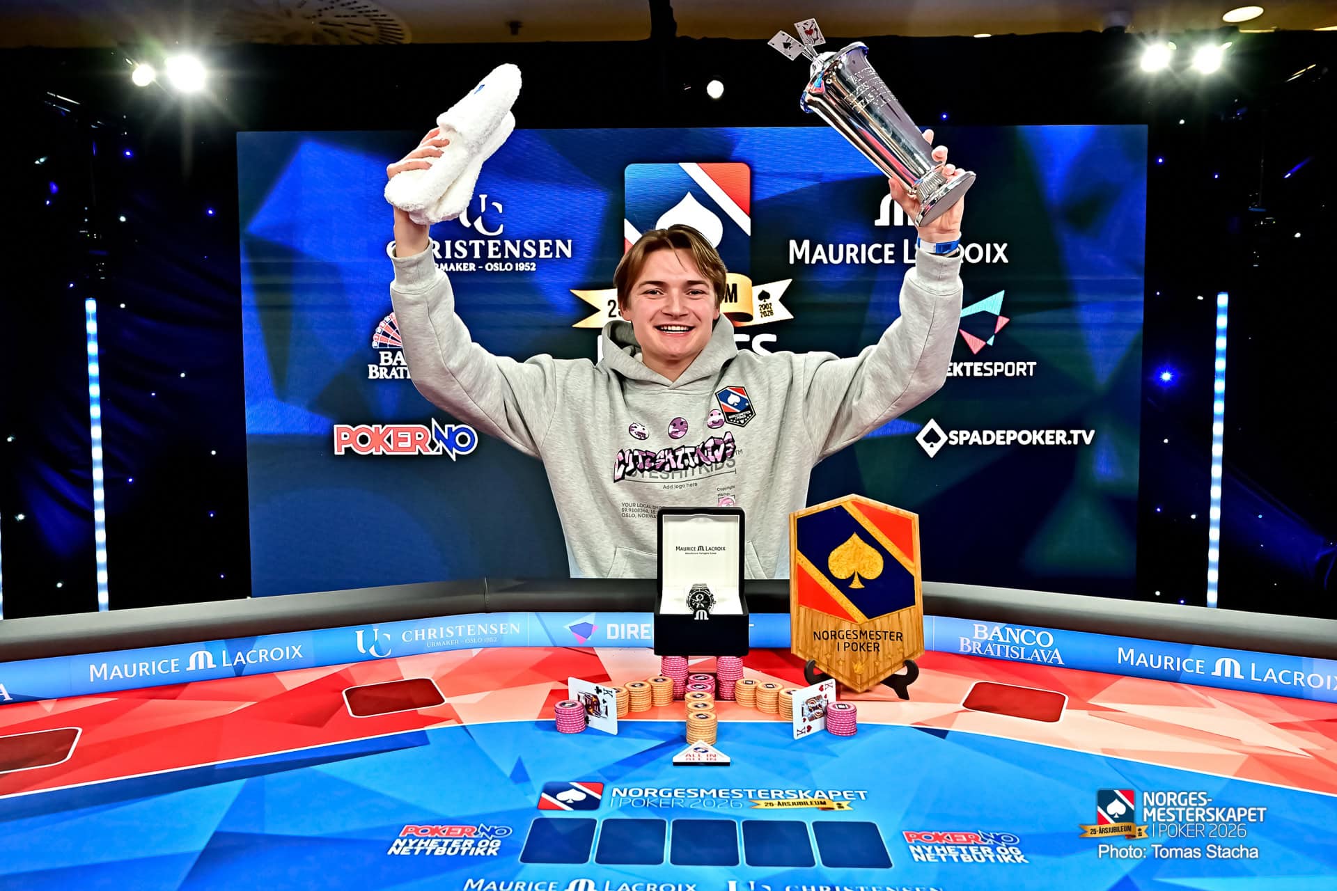 Noah August Rogers, NM i Poker 2026 NM7 - High Roller Supreme, Photo by Tomas Stacha