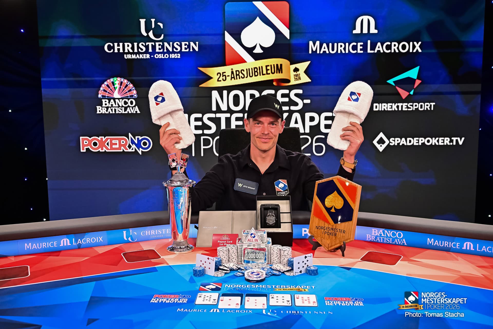 Norgesmesterskapet i Poker 2026, Event 8 Main Event, Espen Uhlen Jørstad, vinner